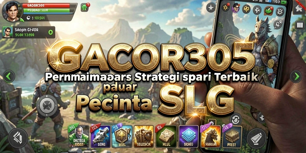 Gameplay seru GACOR305 dengan strategi yang kompleks.
