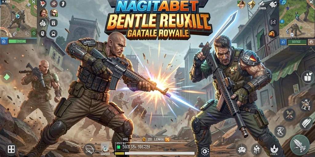 Tangkap momen seru dalam pertempuran Battle Royale NAGITABET.
